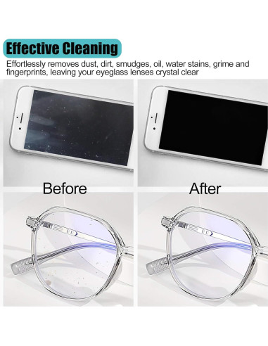 Paño de limpieza de gafas Jiamicrofiber 5.99x5.49cm con llavero