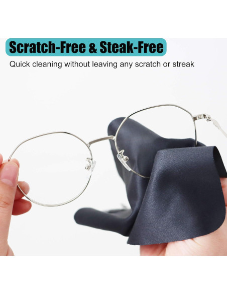 Paño de limpieza de gafas Jiamicrofiber 5.99x5.49cm con llavero