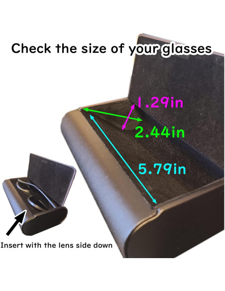 Estuche Duro para Gafas Doble Almacenamiento Compacto