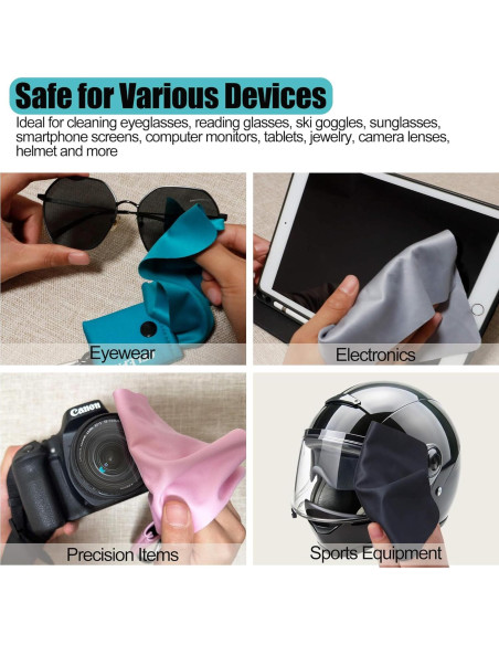 Paño de limpieza de gafas Jiamicrofiber 5.99x5.49cm con llavero