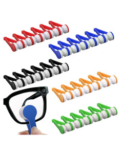 30 Piezas Limpiadores de Gafas Microfibra TOODOO 7x2 cm
