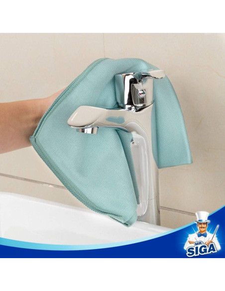 Paños de Microfibra MR.SIGA Ultra Fina 12 Unidades 35x40cm