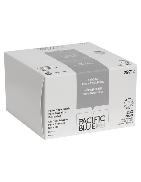 Paño de Limpieza AccuWipe 280 Piezas 12.19x18.42 cm Blanco