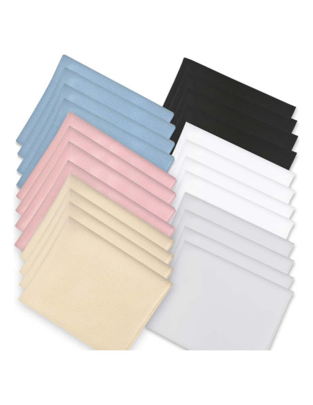 Paquete de 24 Paños de Microfibra CONLI 17x14cm Suave