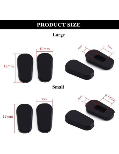 Cubiertas de Almohadillas de Silicona Antideslizantes KECHIO