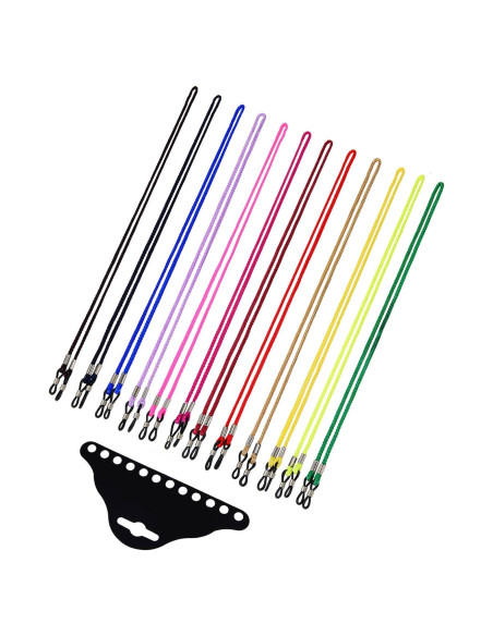 Cordones para Gafas eBoot 12 Piezas con Paño Microfibra