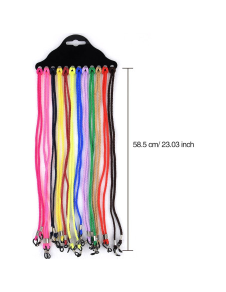 Cordones para Gafas eBoot 12 Piezas con Paño Microfibra