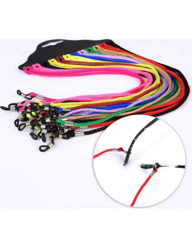 Cordones para Gafas eBoot 12 Piezas con Paño Microfibra