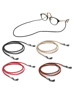 Correa para Gafas Tomorotec 4 Pack Cuero Premium 33 cm