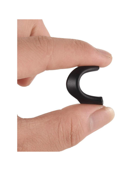 Ganchos para Orejas MRL2008 Silicona Transparente 5 Pares