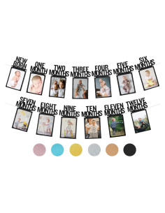 Banner de Fotos de Cumpleaños 1 PartyHooman - Preensamblado