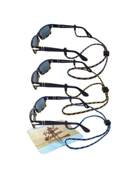 Retenedor de Gafas Peeper Keepers Ajustable con Paño Microfibra