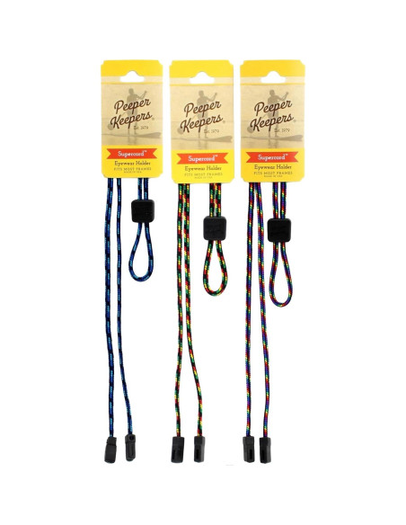 Retenedor de Gafas Peeper Keepers Ajustable con Paño Microfibra