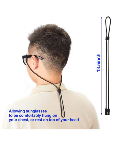 Correa para Gafas LVVFIT 3pcs Ajustable Azul