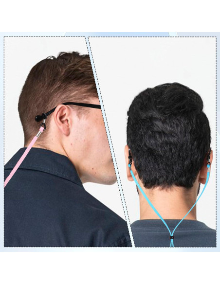 Correa para Gafas 8pcs Colorido Ajustable Lanyard