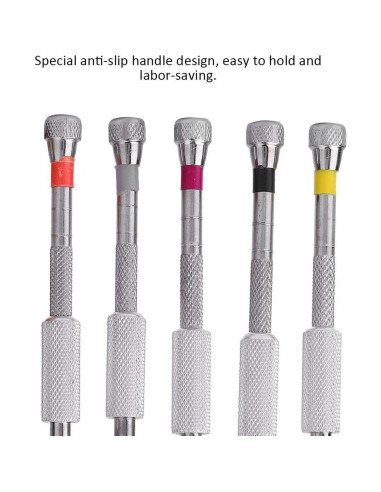 Juego de Destornilladores de Precisión Cimenn 5 en 1 para Relojes