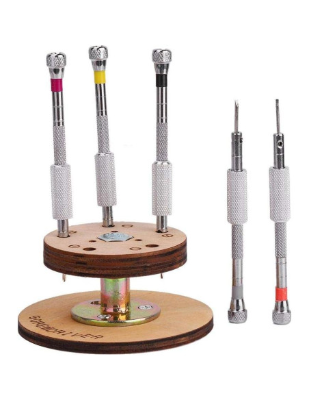 Juego de Destornilladores de Precisión Cimenn 5 en 1 para Relojes