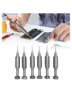 Juego de Destornilladores de Reparación de Teléfonos 6 Piezas