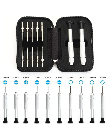 Kit de destornilladores de precisión iGeyzoe 10 piezas