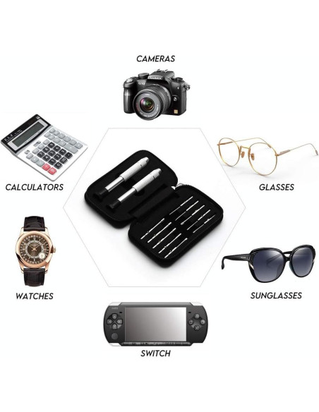Kit de destornilladores de precisión iGeyzoe 10 piezas