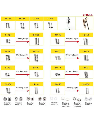 Kit de destornilladores de precisión iGeyzoe 10 piezas