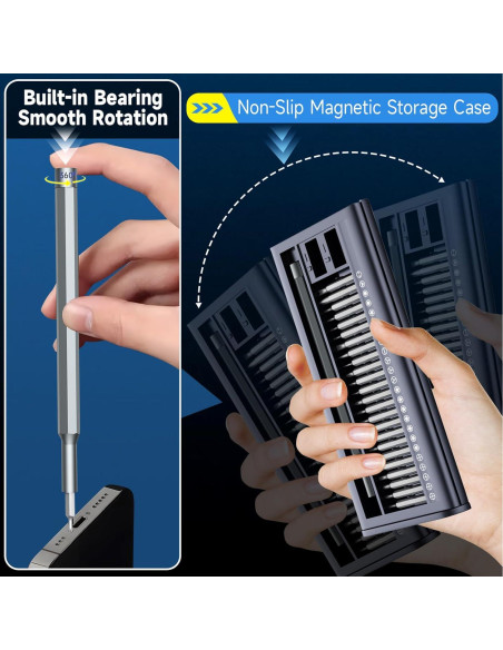 Juego de Destornilladores 25 en 1 TagRecove - Acero Magnético