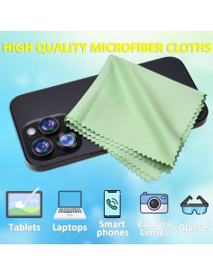 Paño de Microfibra Eco-Fused 12 Piezas para Pantallas 2