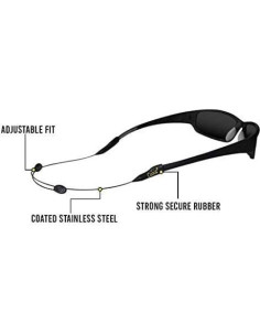 Soporte Ajustable para Gafas Cablz Zipz XL Negro 30,48 cm 2