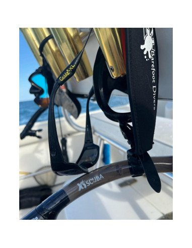 Soporte Ajustable para Gafas Cablz Zipz XL Negro 30,48 cm