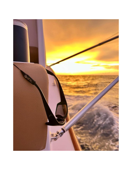 Soporte Ajustable para Gafas Cablz Zipz XL Negro 30,48 cm