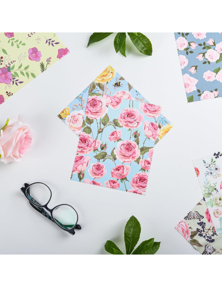 Paquete de 8 paños de microfibra AHPAND 15x18 cm multicolor Paquete de 8 paños de microfibra AHPAND 15x18 cm multicolor