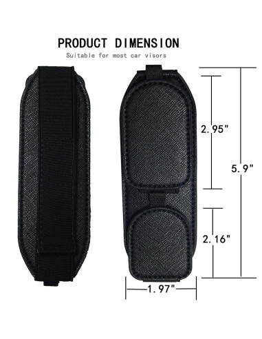 Soporte Magnético para Gafas de Sol ACIOOCO - Negro