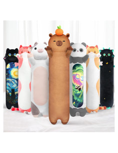 Peluche Capibara Mewaii 50cm Suave Almohada Corporal