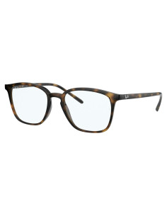 Gafas Ray-Ban RX7185 Cuadradas con Lentes Demo 52mm