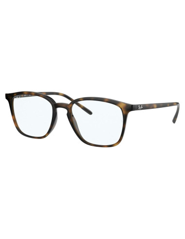 Gafas Ray-Ban RX7185 Cuadradas con Lentes Demo 52mm