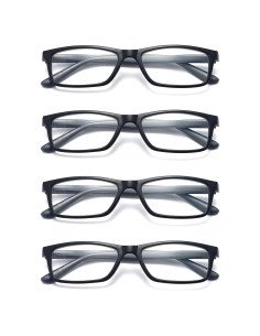Gafas de lectura RaoOG 4 unidades anti luz azul 2.5x