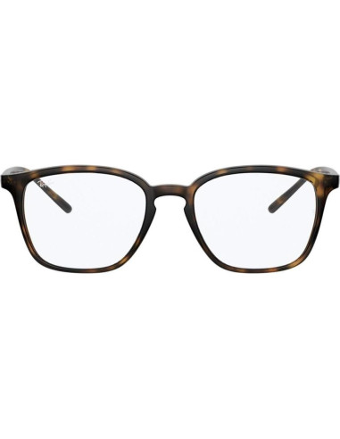 Gafas Ray-Ban RX7185 Cuadradas con Lentes Demo 52mm