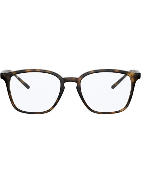 Gafas Ray-Ban RX7185 Cuadradas con Lentes Demo 52mm