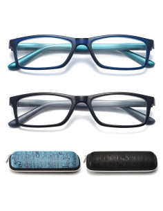 Gafas de lectura RaoOG 2.25x con bloqueo luz azul