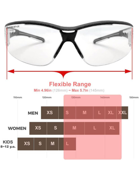 Gafas de Seguridad HTS Huntersky Claras Anti Niebla U6