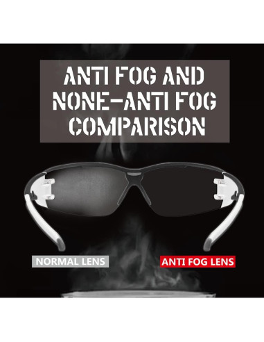 Gafas de Seguridad HTS Huntersky Claras Anti Niebla U6