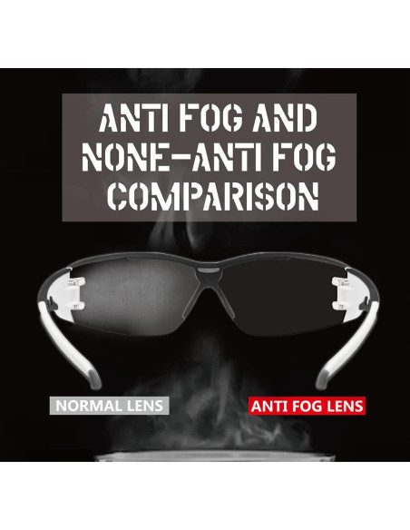 Gafas de Seguridad HTS Huntersky U6 Claras Anti Niebla