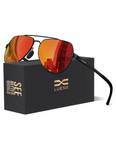 Gafas de sol LUENX Aviador Polarizadas UV400 Unisex