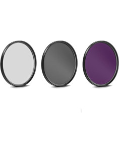 Kit de Filtros Macro y CPL UV 58mm Ledix con Capucha 2