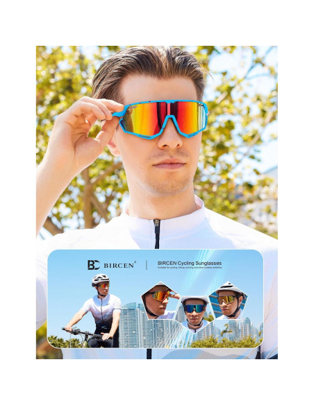 Gafas de sol BIRCEN deportivas para ciclismo y béisbol