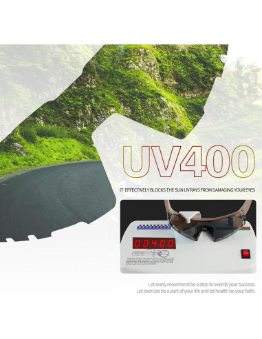 Gafas Deportivas OULAIQI UV400 para Ciclismo y Más