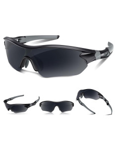 Gafas de sol deportivas Rosemal UV400 polarizadas unisex