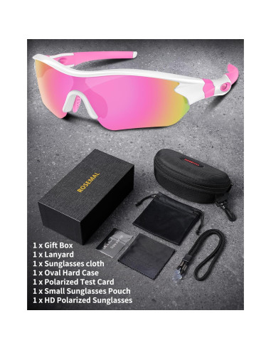 Gafas de sol deportivas Rosemal 7221 polarizadas UV400