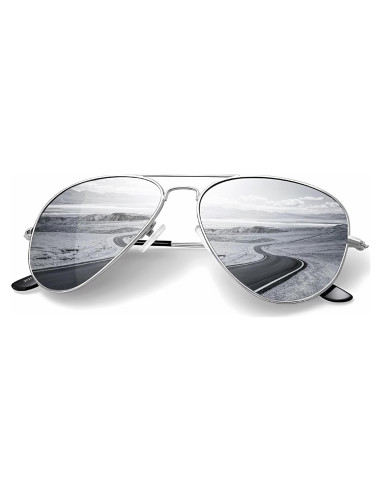 Gafas de Sol KALIYADI Aviador Polarizadas UV para Hombres y Mujeres