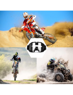 Gafas de Motocross JAMIEWIN OTG Anti Niebla y UV 100g 2